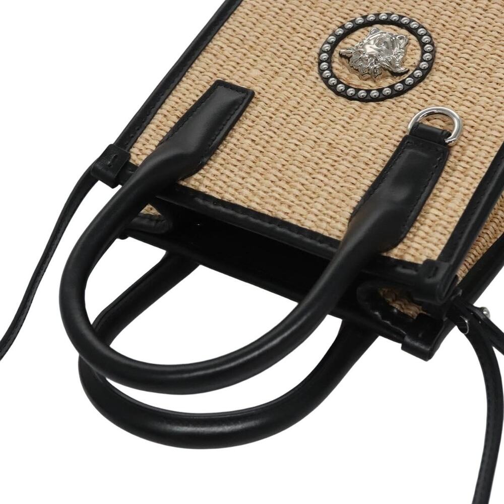 Versace Raffia Handbag Beige - Picture 12 of 15